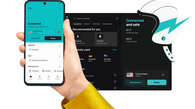 Official product interface example
