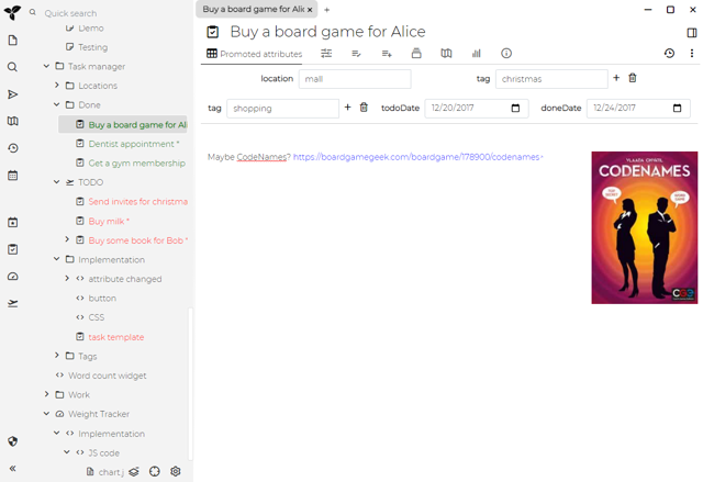 Official application interface