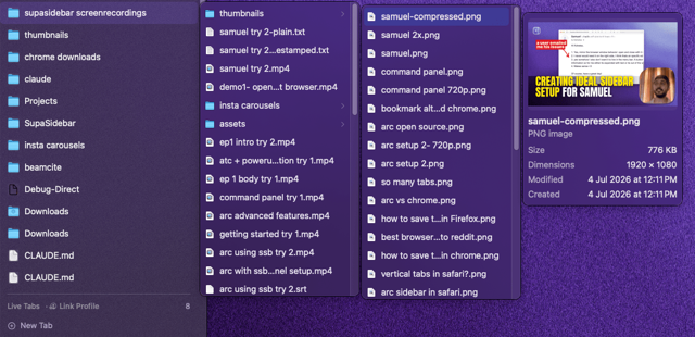 Official application interface