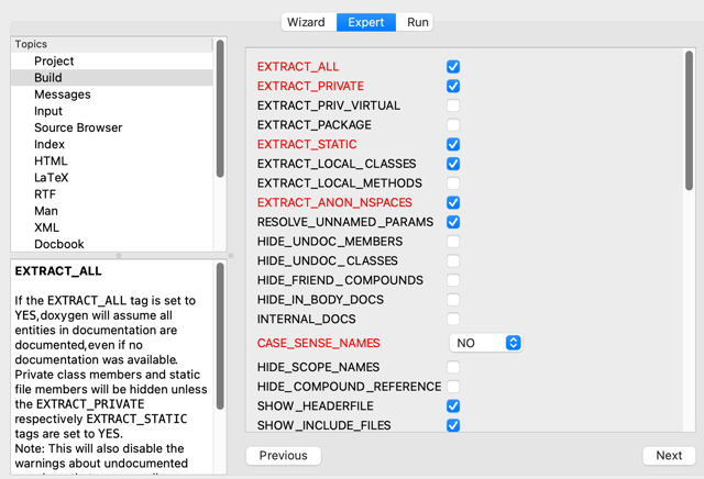 Official application interface