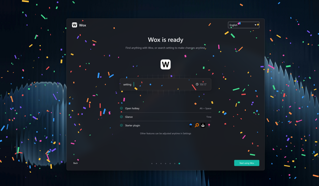 Official application interface