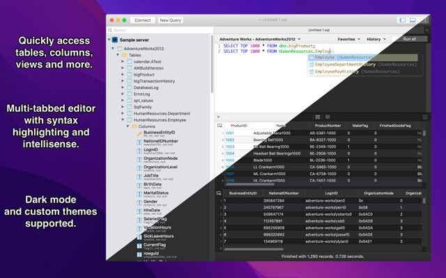 Official application interface
