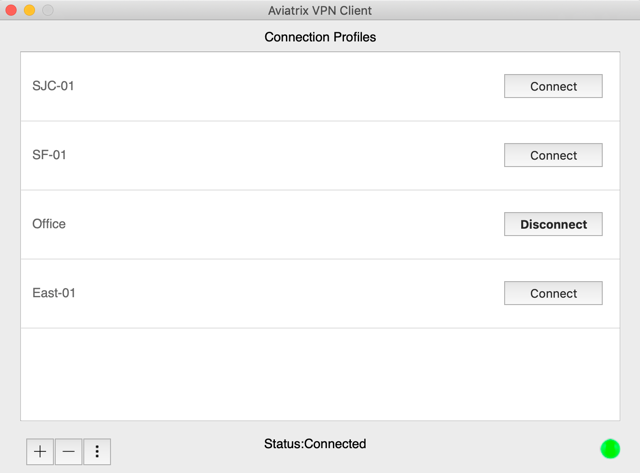 Official application interface