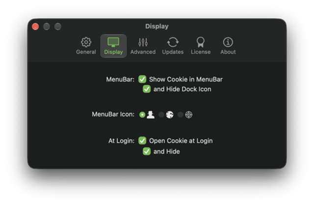Official application interface