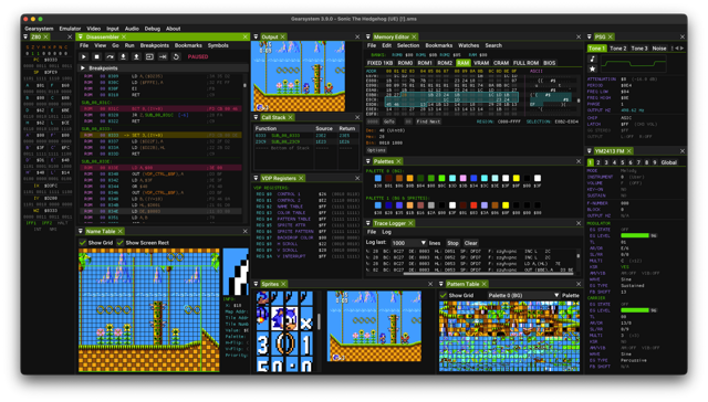 Official application interface