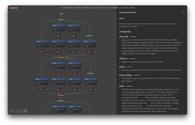 Official application interface