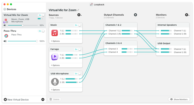Official application interface