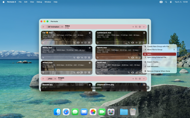 Official application interface