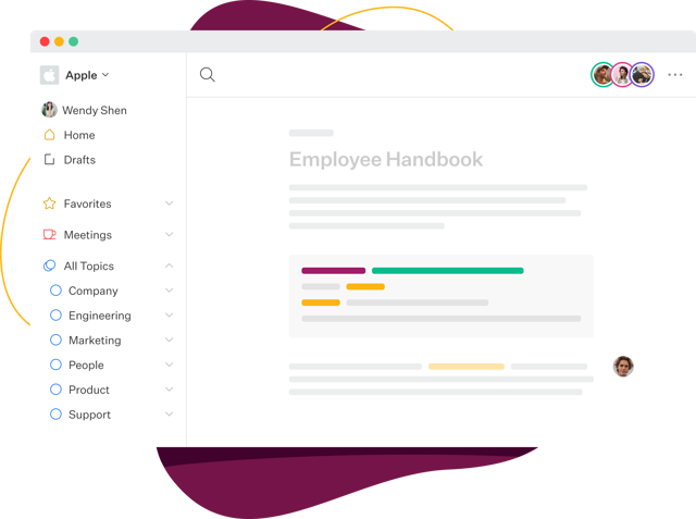 Official application interface