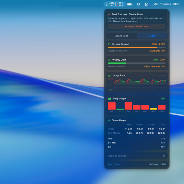 Official macOS interface presentation; exact application version unspecified.
