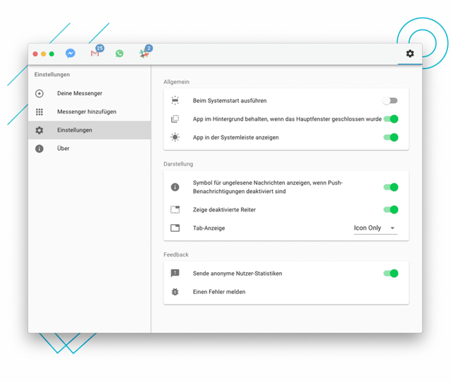 Official application interface