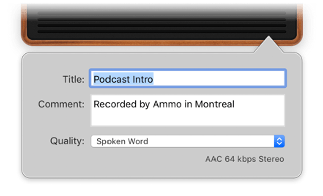 Official application interface