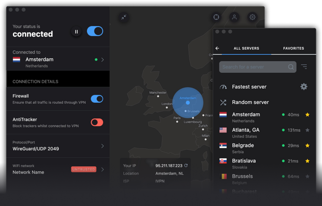 Official application interface