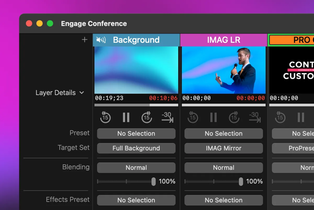 Official application interface