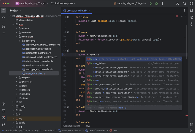 Official application interface