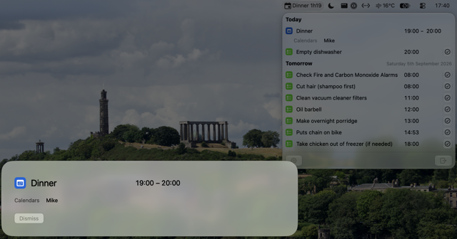 Official application interface