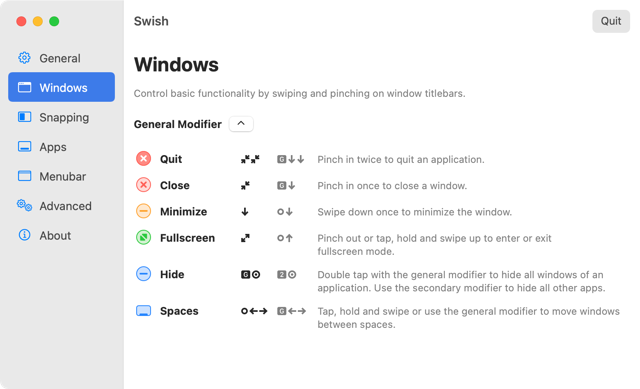Official application interface