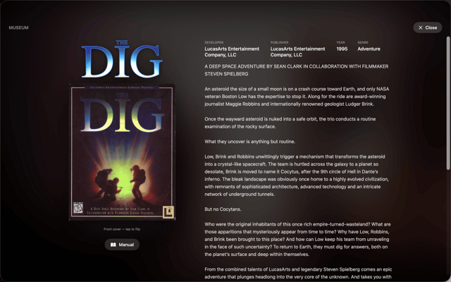 Official application interface