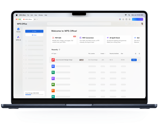 Official application interface