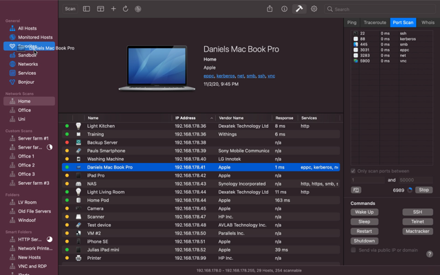 Official application interface
