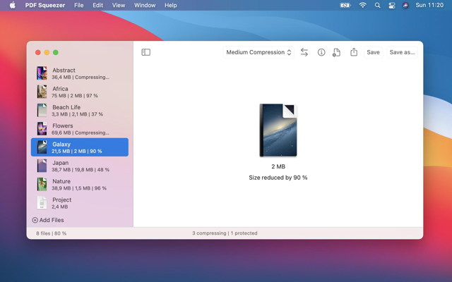Official application interface