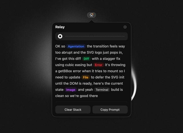 Official application interface