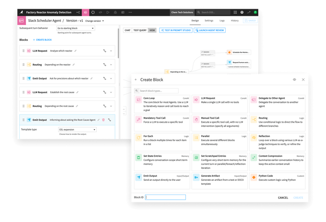 Official application interface