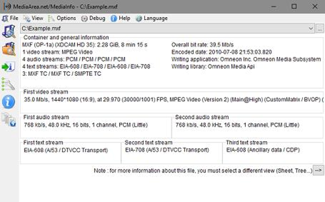 Official application interface