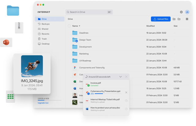 Official application interface