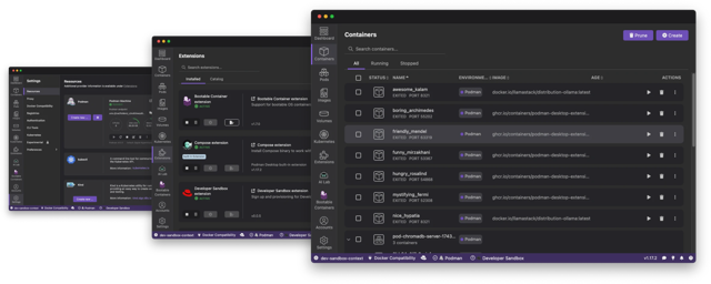 Ilustración histórica oficial de la página de inicio con UI estilo Mac de v1.17.2; no es una captura actual de 1.29.3.