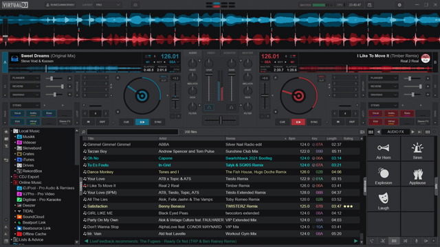 Official application interface