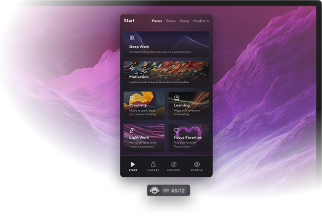 Official application interface