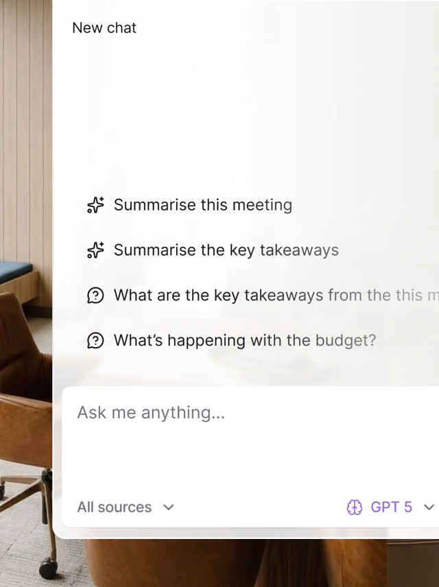 Official application interface