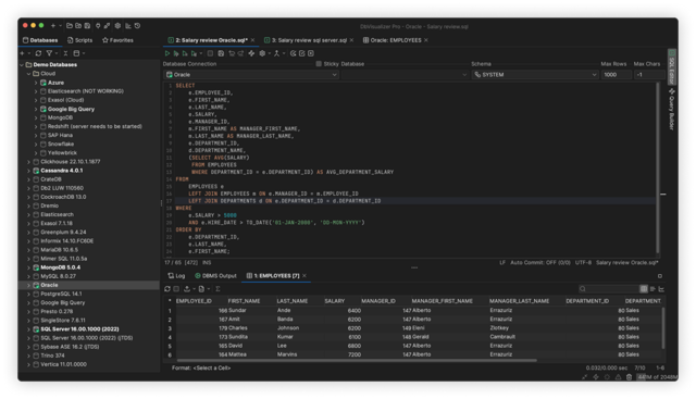 Official application interface