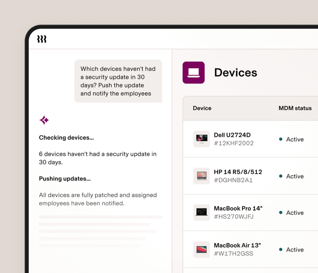 Official application interface