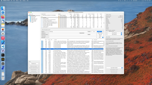 Official application interface