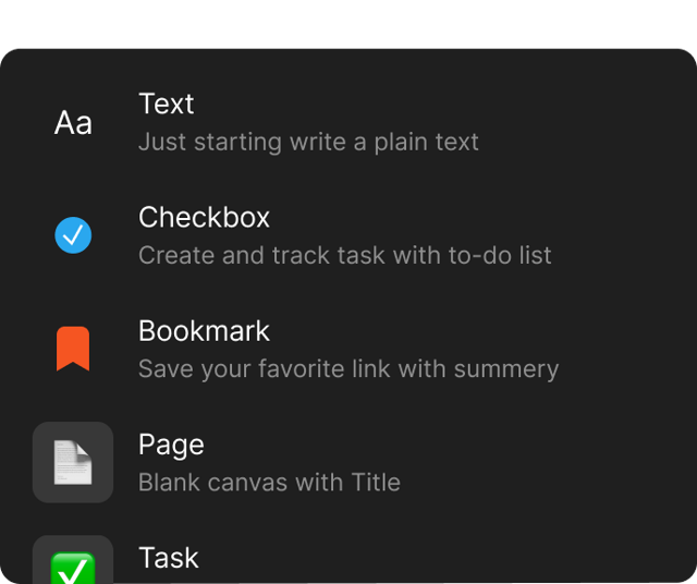 Official application interface