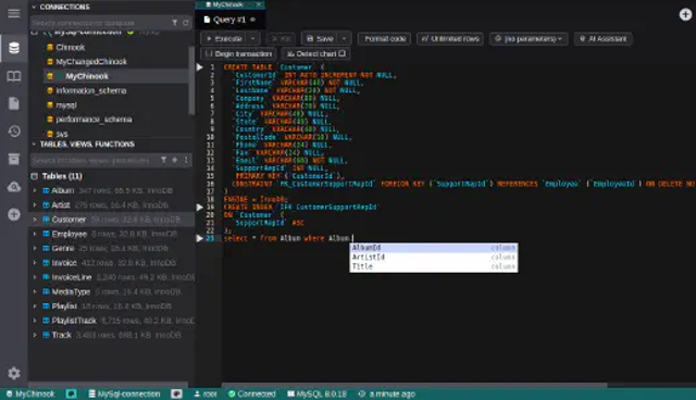 Official application interface