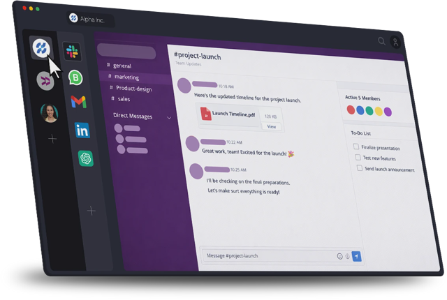 Official application interface