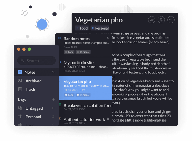 Official application interface