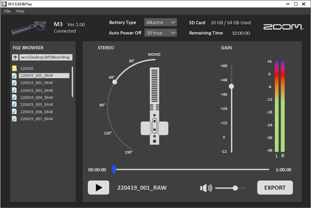 Official application interface