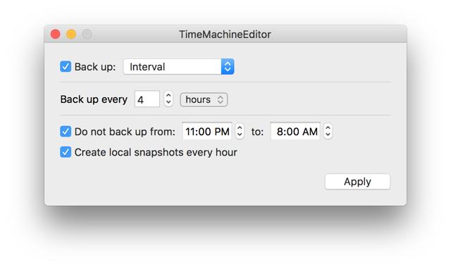 Official application interface