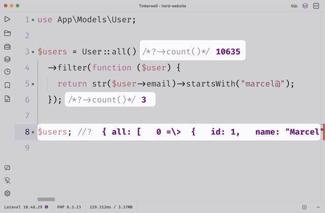 Official application interface