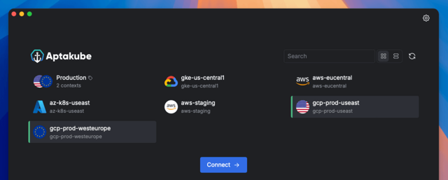 Official application interface