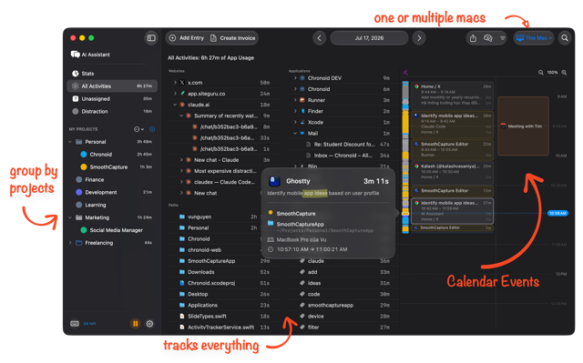 Official application interface