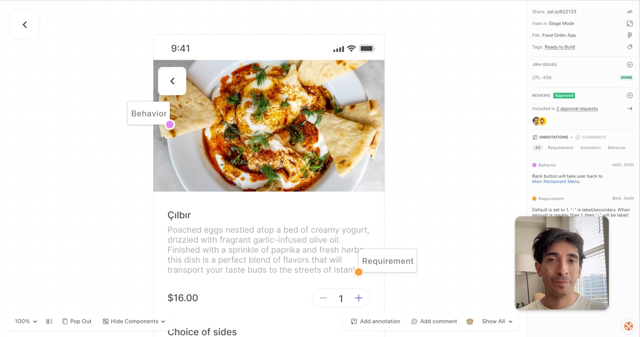 Official application interface