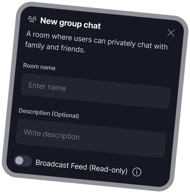 Official application interface