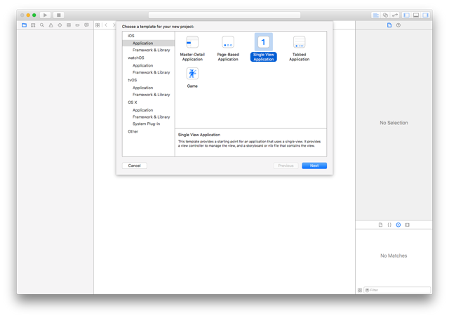 Official application interface