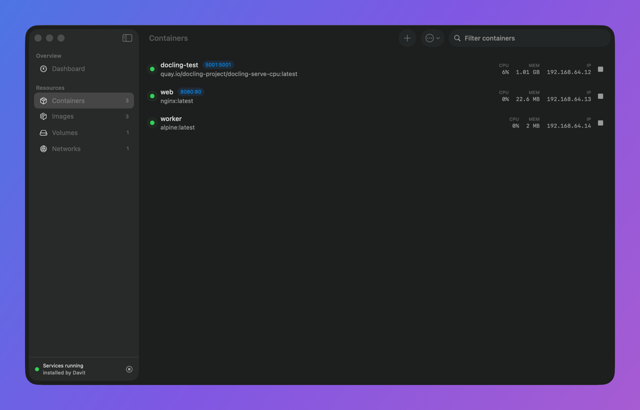 Official application interface
