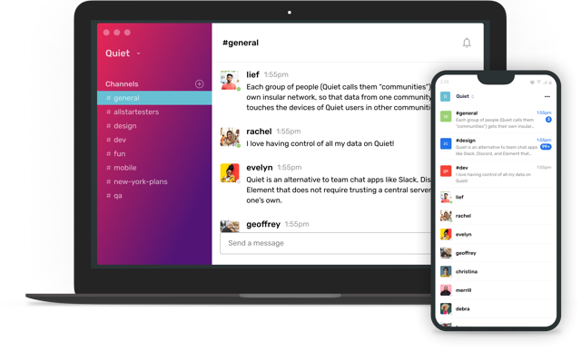 Official application interface